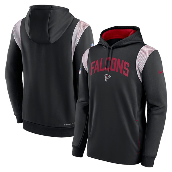 Men's Atlanta Falcons Black Sideline Stack Performance Pullover Hoodie,We sell and wholesale Men's Atlanta Falcons Black Sideline Stack Performance Pullover Hoodie on line form chian!